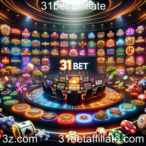 Explorando a Categoria de Jogos no 31bet Affiliate